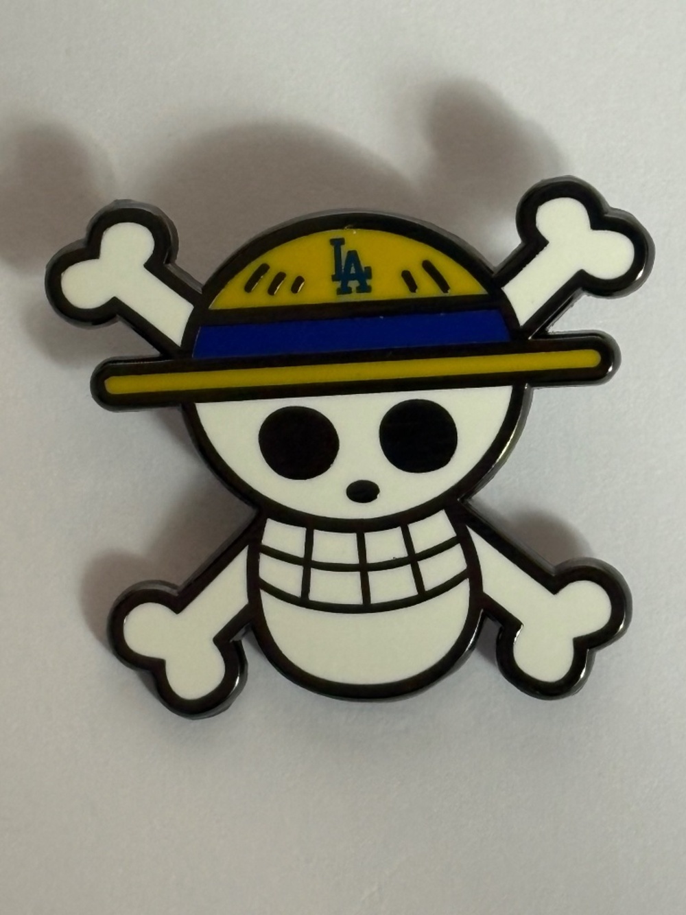 LA Dodgers Luffy One Piece Skull Hat Pin Pins Fitted New Era Hats Hatpin